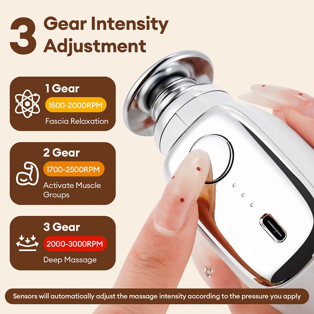 Portable Mini Deep Tissue Muscle Massage Gun - 4