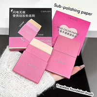 Portable Silicone Foundation Brush and Color Palette Set
