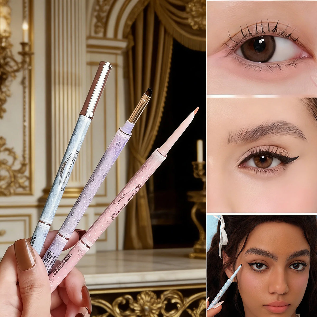 Waterproof Smudge-Proof Gel Eyeliner Pencil