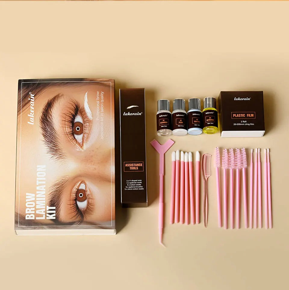 Professional Semi-Permanent Eyebrow Lamination Lifting Kit - 17