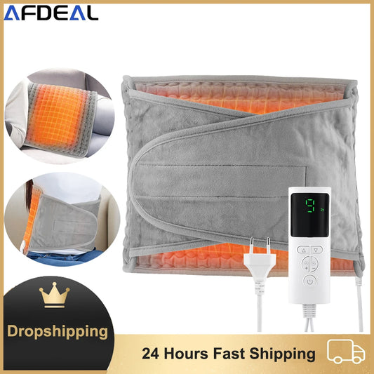 Electric Heating Pad for Back and Abdominal Pain Relief