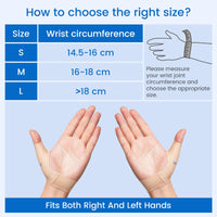 Elastic Thumb Compression Support Sleeve for Arthritis and Pain