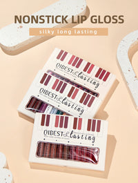 12-Piece Waterproof Matte Liquid Lipstick Set
