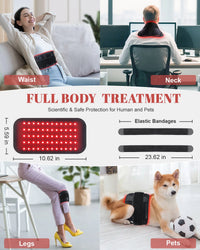 Red Light Therapy Belt for Pain Relief and Muscle Recovery