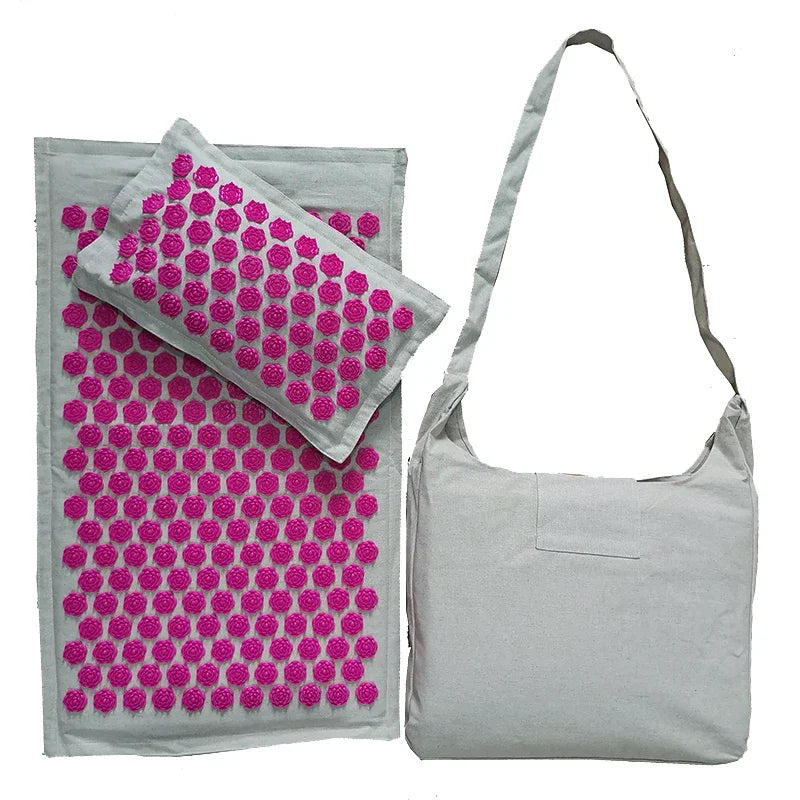 Acupressure Massage Mat and Pillow Set for Muscle Relief - 43