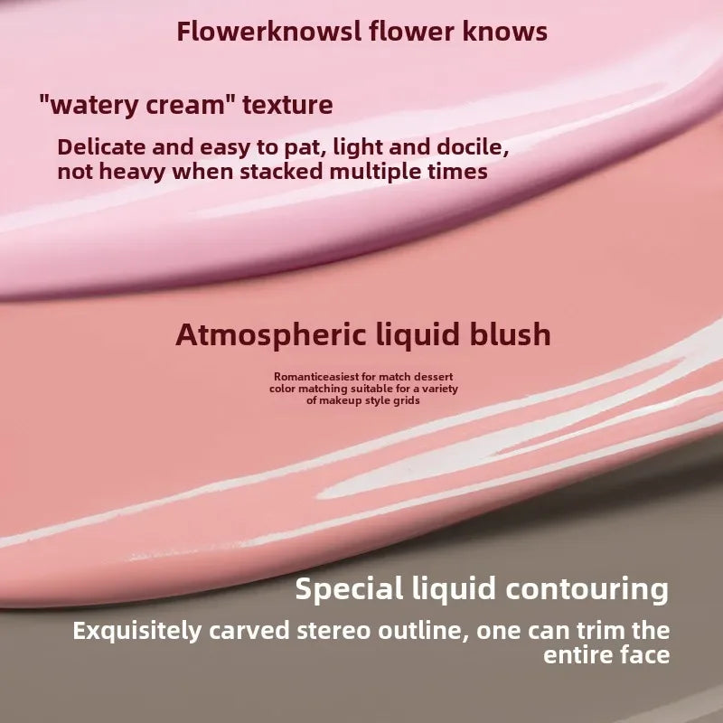 Matte Finish Cream Liquid Blush for Natural Healthy Glow - 4