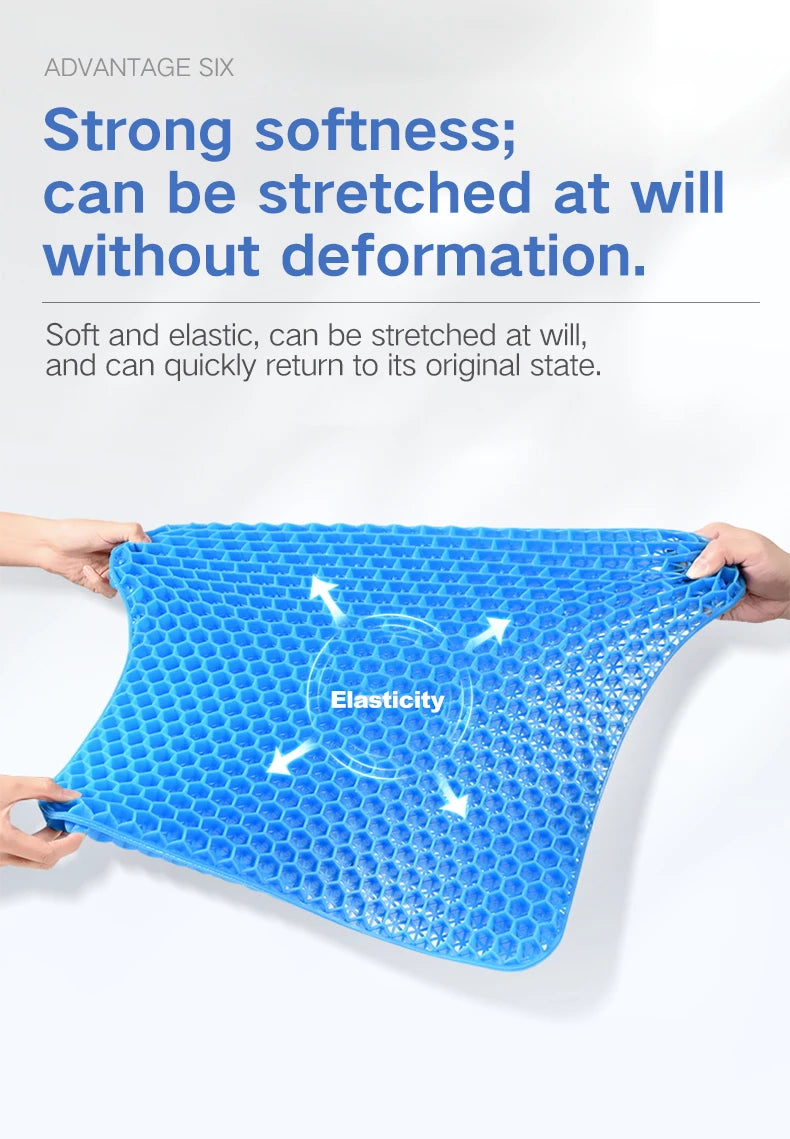Cooling Gel Seat Cushion for Driving and Office - 16
