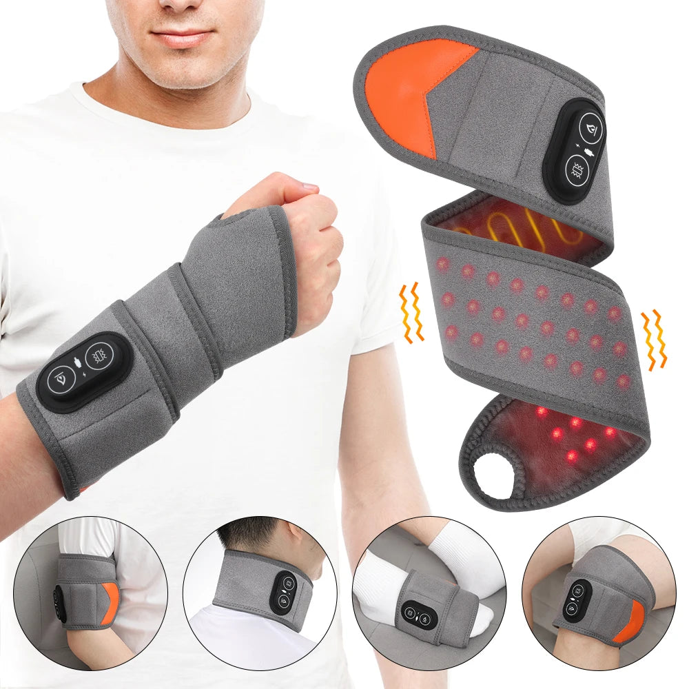 Red Light Therapy Heating Wrap for Joint & Muscle Pain Relief - 1
