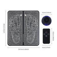 Electric EMS Foot & Body Massage Mat Set for Pain Relief