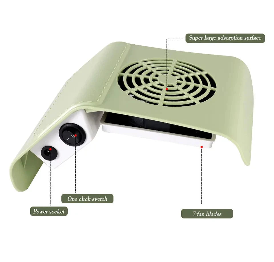 Powerful Nail Dust Collector Vacuum for Manicure - 13