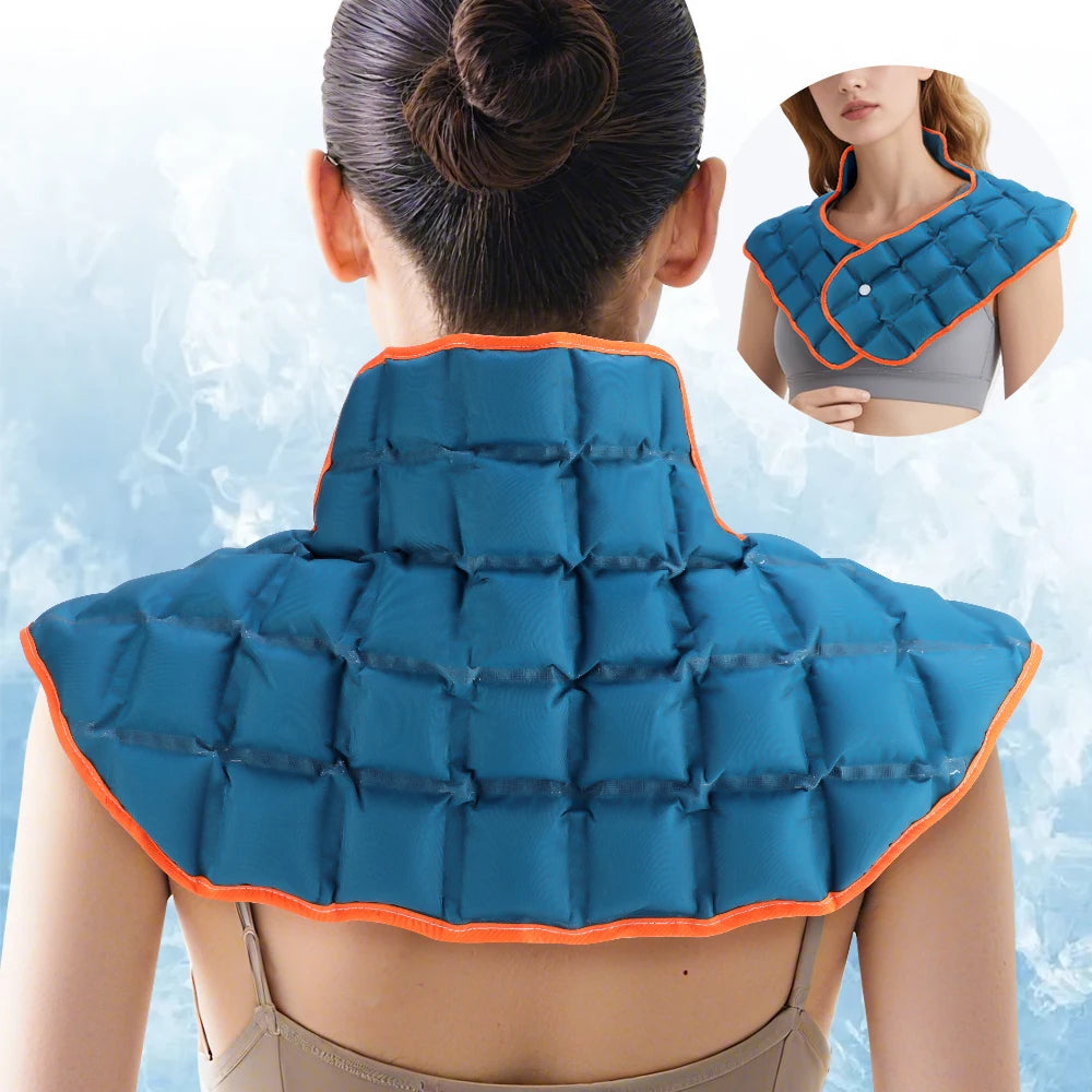 Reusable Hot and Cold Therapy Shoulder and Neck Wrap - 2