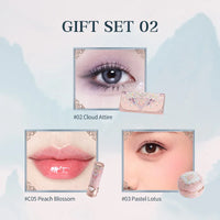 Butterfly Theme Elegant 3-Piece Makeup Gift Set