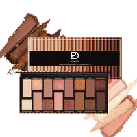 16-Color Waterproof Shimmer and Matte Eyeshadow Palette