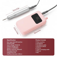 Professional Portable Electric Nail Drill Kit