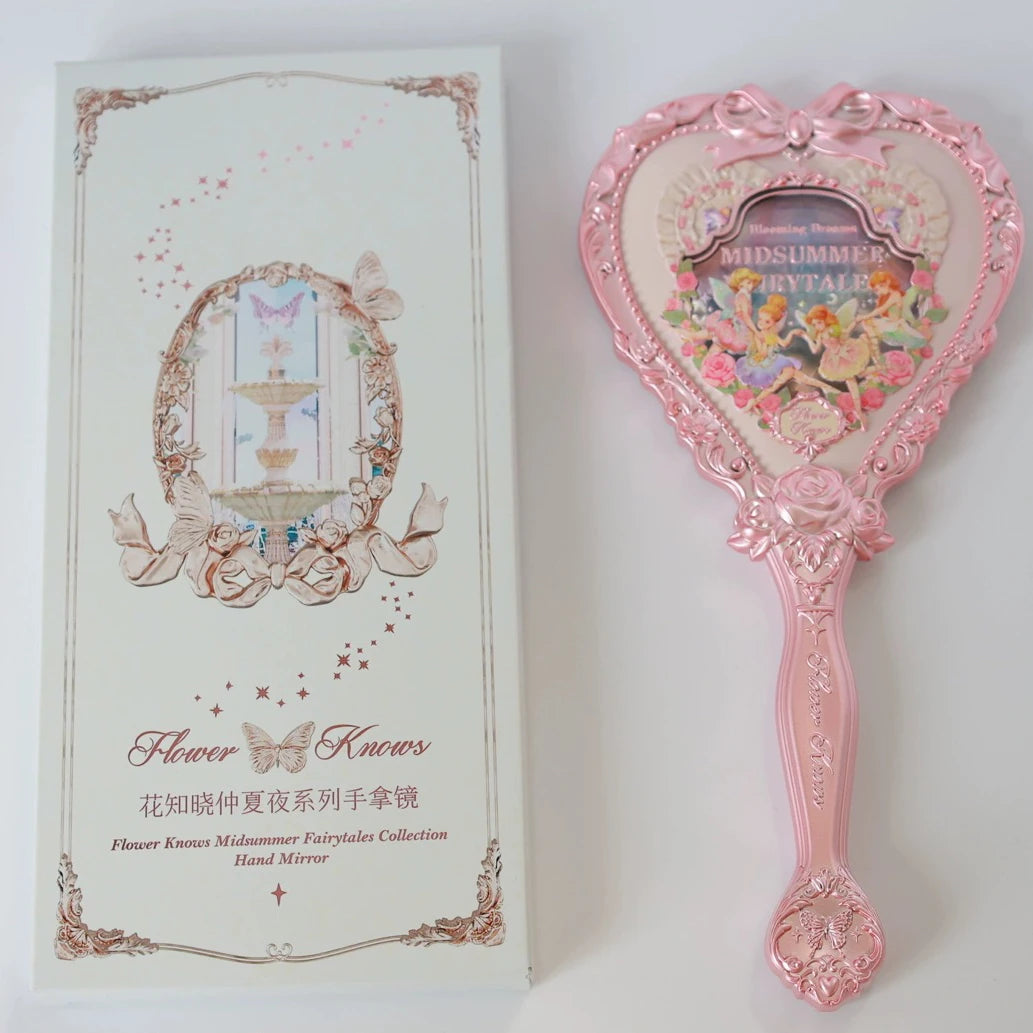 Enchanted Handheld Makeup Mirror for Precise Beauty - 34