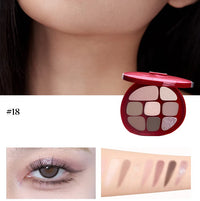 Smoky Amber 8-Color Eyeshadow Palette for Long-Lasting Glam