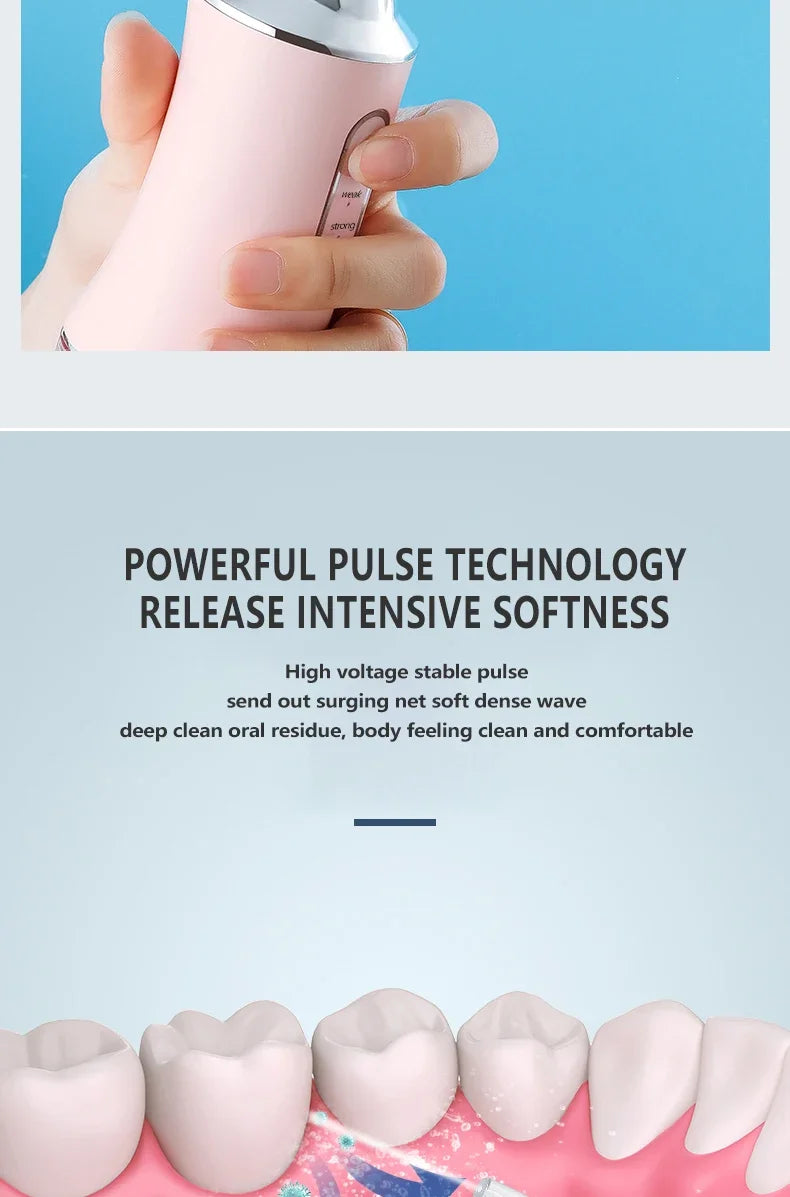 Portable Electric Water Flosser for Deep Teeth Cleaning - 10