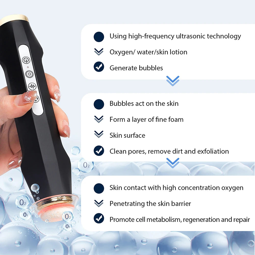 7-Color LED Oxygen Facial Rejuvenation Wand - 2