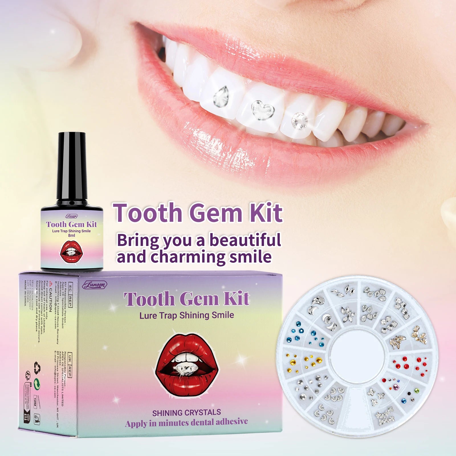 DIY Professional Tooth Gem Kit for a Sparkling Smile - 8