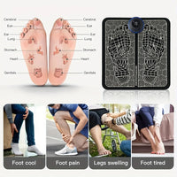Electric EMS Foot Massage Mat for Pain Relief and Circulation
