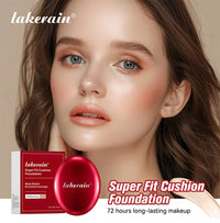 Long-Lasting Semi-Matte Cushion Foundation with Sun Protection