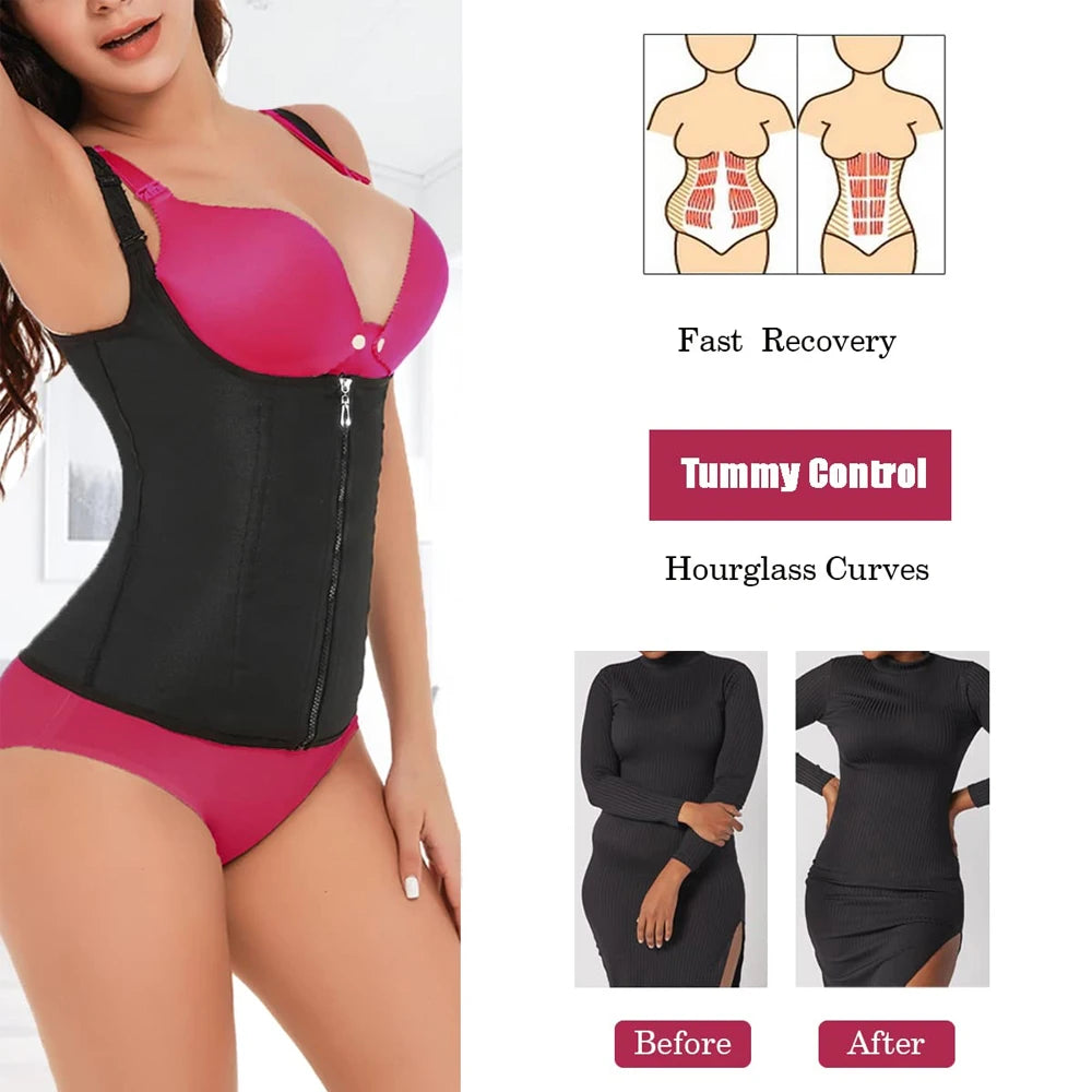 Postpartum Recovery Belly Wrap & Waist Trainer - 3
