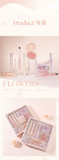All-in-One Romantic Flower Makeup Gift Set