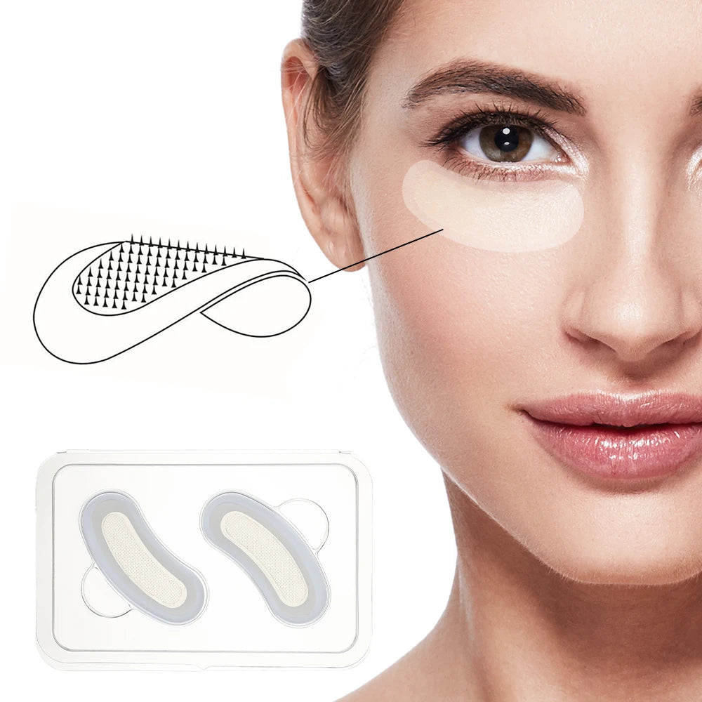 Hyaluronic Acid Microneedle Eye Patches for Fine Lines & Dark Circles - 1