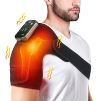 Heated Vibration Massage Brace for Shoulder and Joint Pain