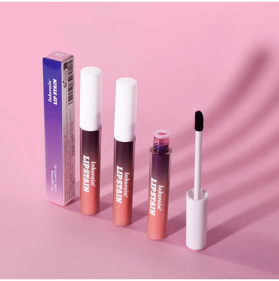 Waterproof Peel-Off Matte Lip Stain Tint - 19