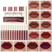 Matte Liquid Lipstick and Lip Gloss Collection Set