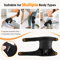 Heated Vibrating Knee Massager for Joint Pain Relief