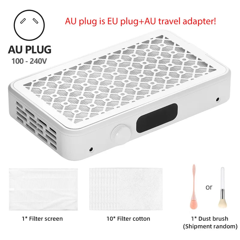 Professional Dual-Fan Nail Dust Collector - 23