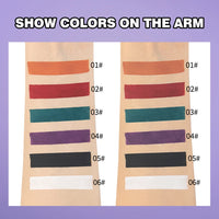 6-Piece Waterproof Velvet Matte Liquid Lipstick Set