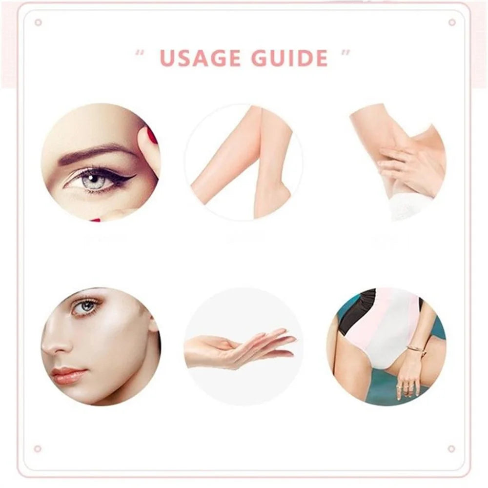 Painless Electric Facial Hair Remover for Women - 12
