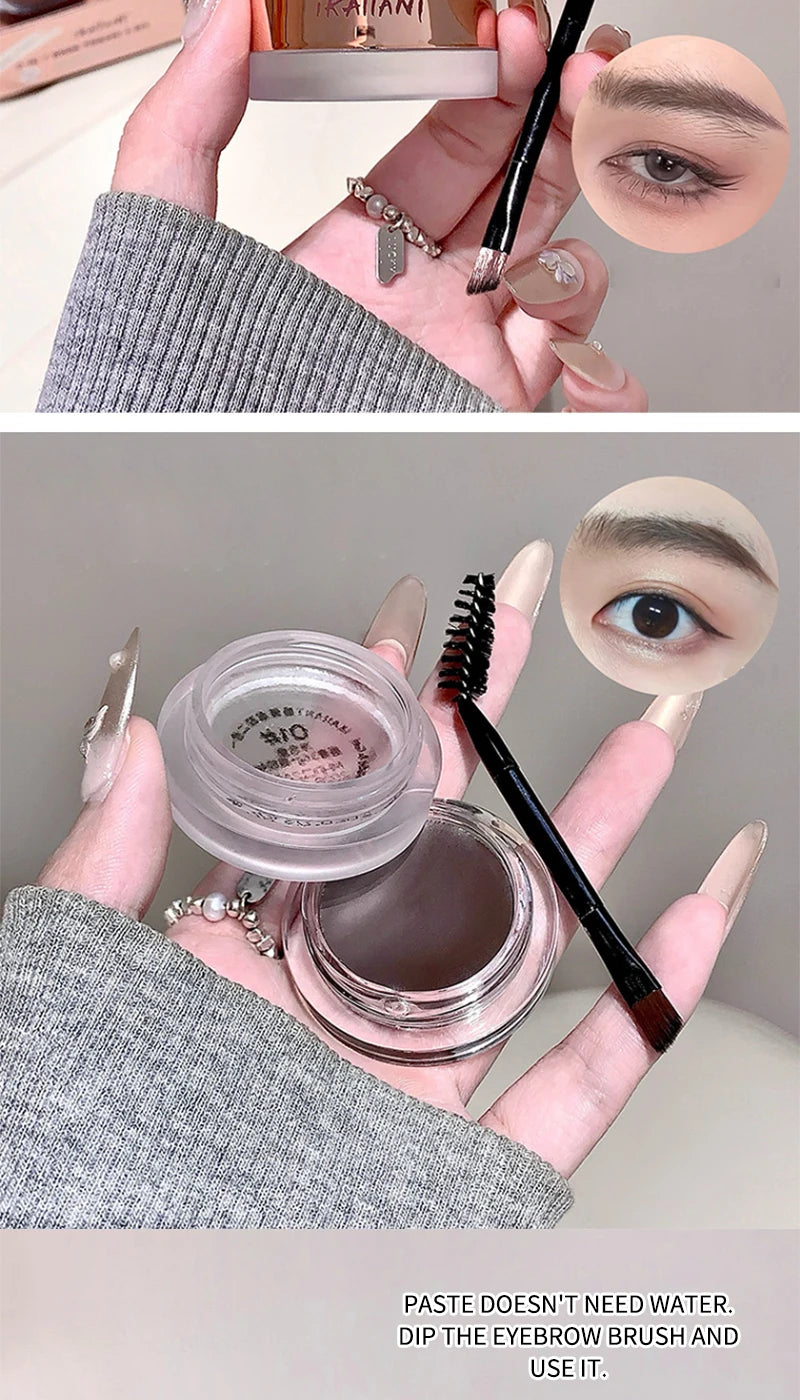 2-in-1 Eyebrow Cream and Gel Set for Defined Brows - 9