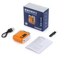 Portable Electric Dual-Blade Travel Shaver