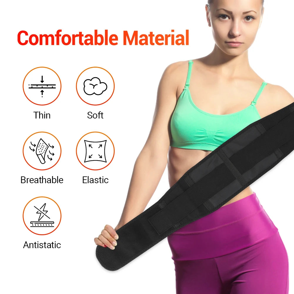 Self-Heating Tourmaline Magnetic Waist Support Belt - 3