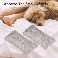 Natural Bamboo Charcoal Odor Absorber Bags (10 Pack)
