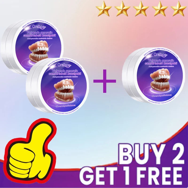Flexible Cosmetic Denture Set for Natural Smile - 9