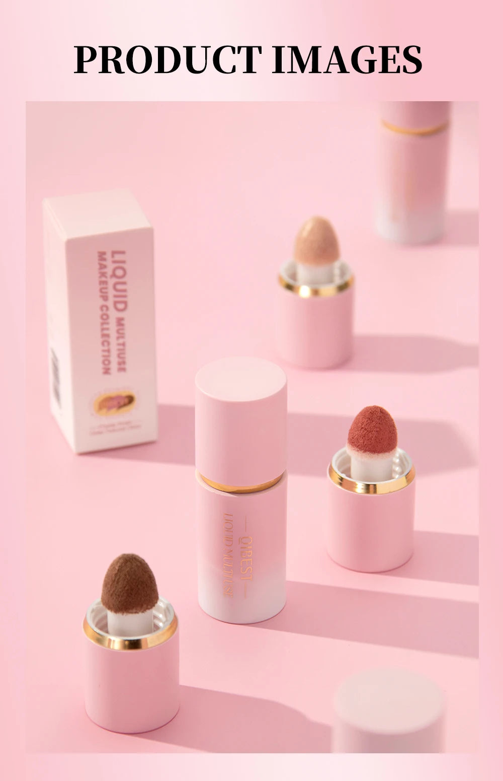 Liquid Blush, Highlighter and Contour Makeup Stick - 22