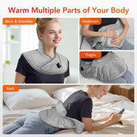 Electric Heated Neck and Shoulder Wrap for Pain Relief