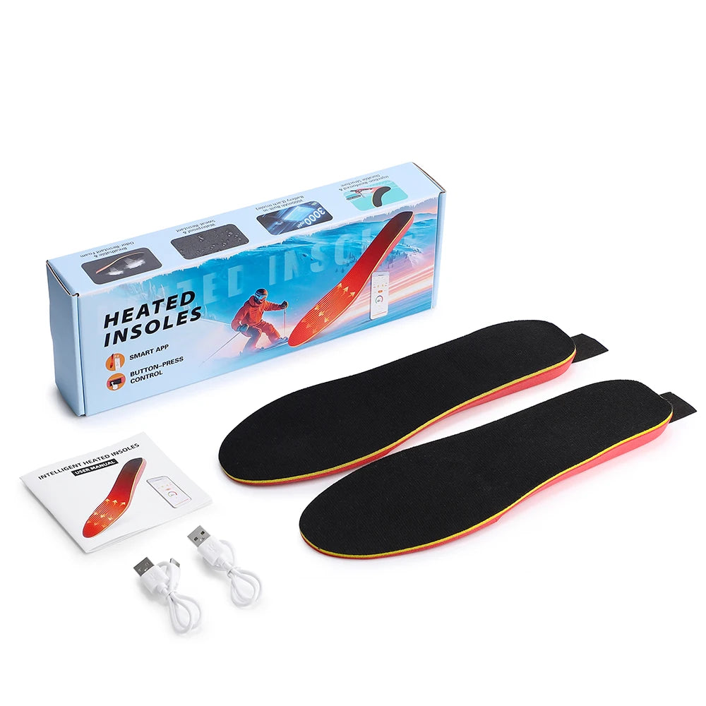 App-Controlled Rechargeable Heated Insoles for Winter - 24
