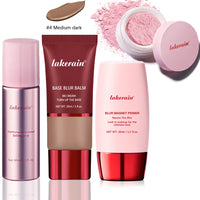 4-Piece Long-Lasting Waterproof Makeup Base and Setting Set