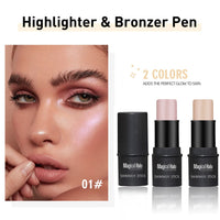 Creamy Face Highlighter and Contour Shimmer Stick