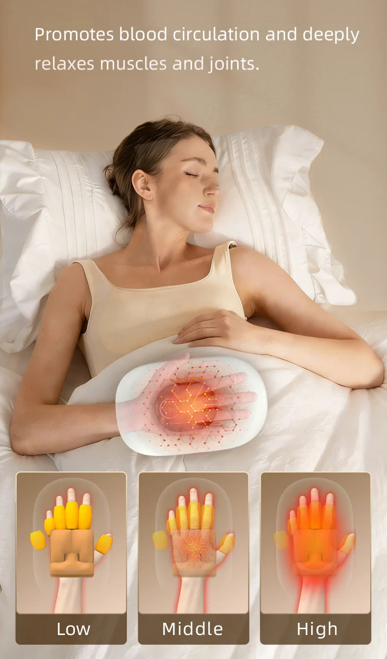 Electric Hand & Palm Massager with Compression - 12
