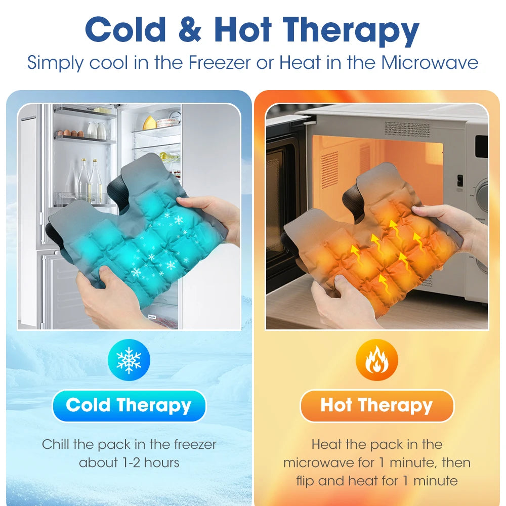 Reusable Hot & Cold Knee Therapy Wrap for Joint Pain Relief - 2