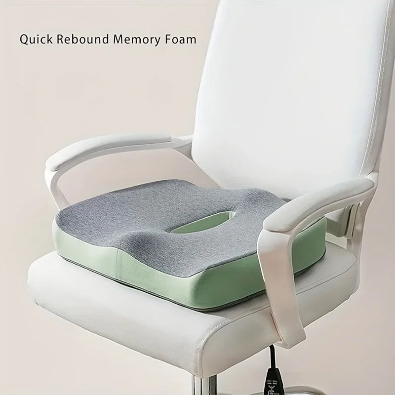Ergonomic Memory Foam Seat Cushion for Office and Car - 8