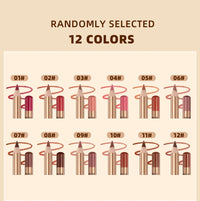 12-Color Waterproof Matte Lip Liner Pencil Set