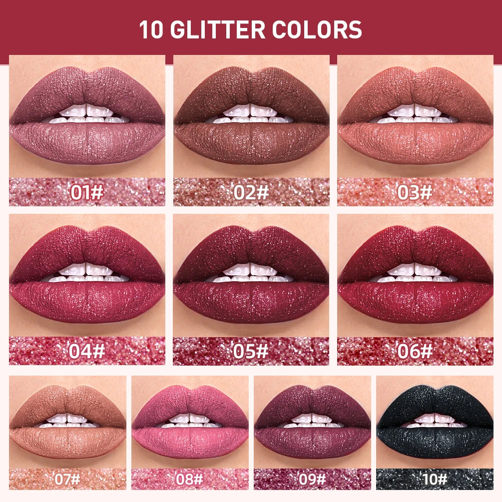 Diamond Shimmer Matte Liquid Lipstick - 2